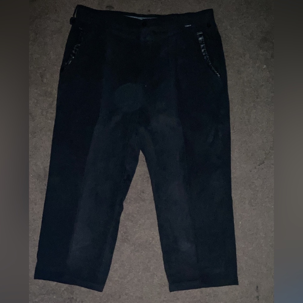 Black Baggy Skater Corduroy Pants